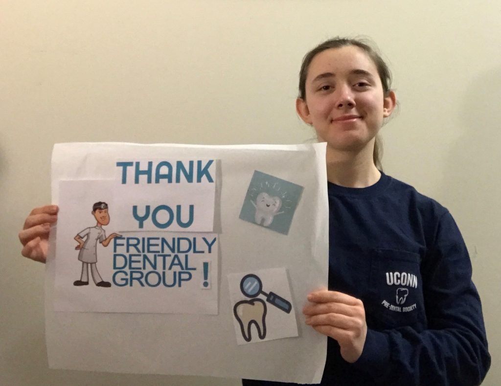 Friendly Dental Group scholarship winner Ajshe Zulfi